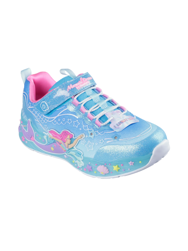 Deportivo Luces Skechers Sirena 303060L Azul