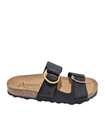 Sandalia Bio Autenti 10226 Serraje Negro