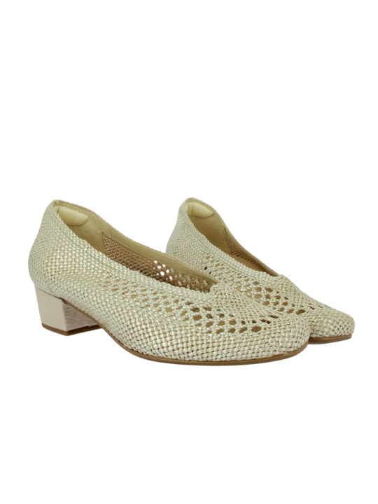 Zapato Tacón Doctor Cutillas 81254 Platino