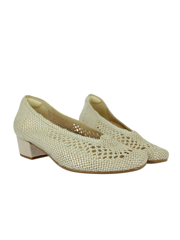 Zapato Tacón Doctor Cutillas 81254 Platino