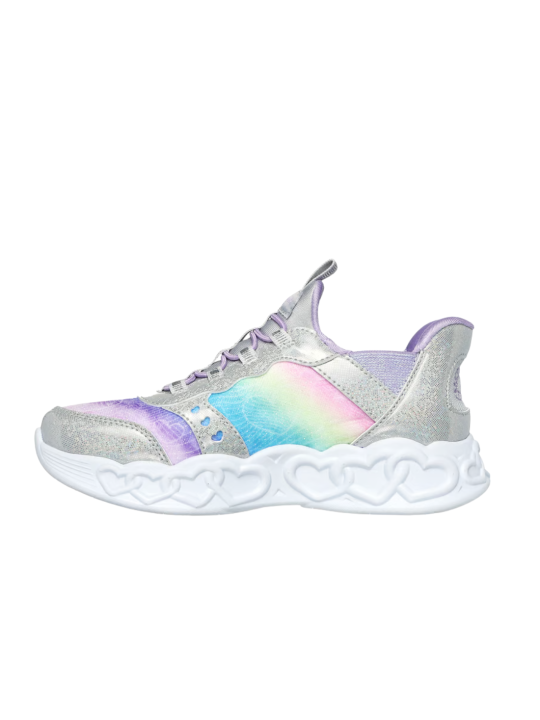 Deportivo Skechers Slip-Ins Luces 303755L Plata