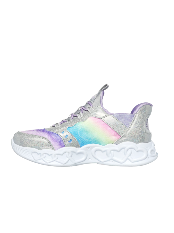 Deportivo Skechers Slip-Ins Luces 303755L Plata
