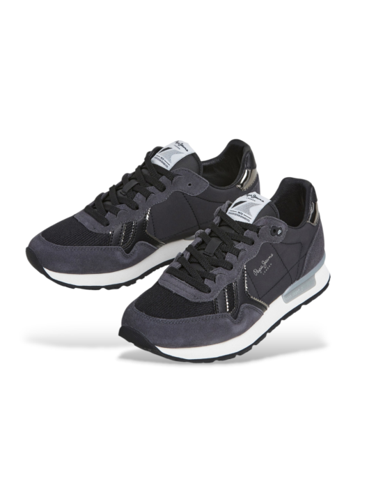 Deportivo Pepe Jeans Brit Mirror PLS400004 Negro