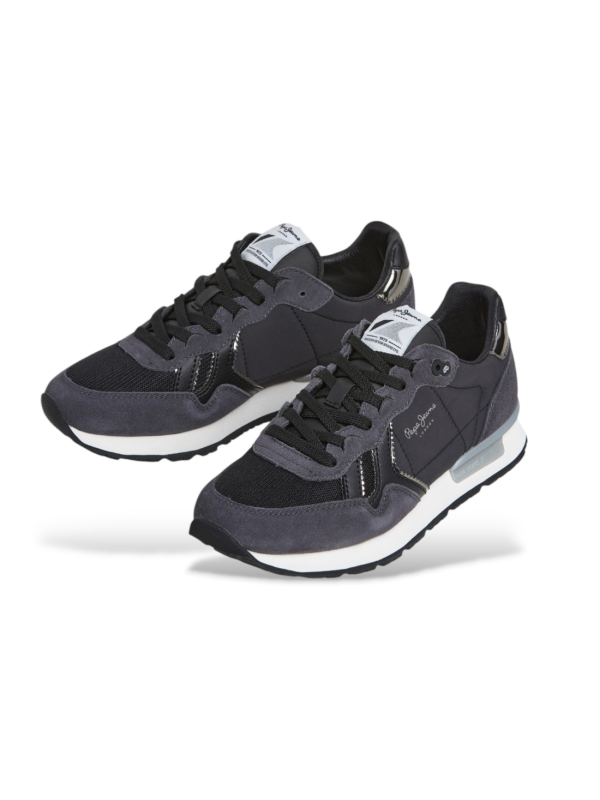 Deportivo Pepe Jeans Brit Mirror PLS400004 Negro