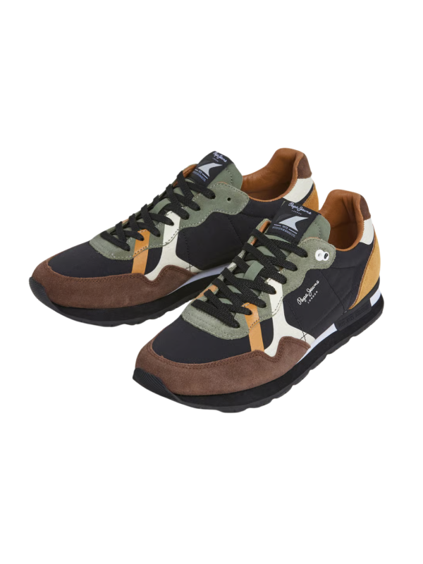 Deportivo Pepe Jeans Brit Prints PMS400002 Marron