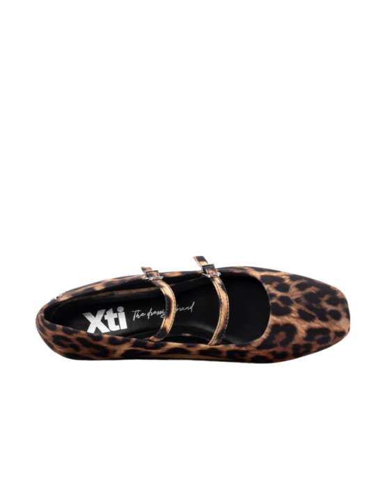 Mercedita Terciopelo Xti 144701 Leopardo