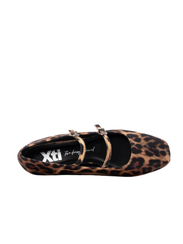 Mercedita Terciopelo Xti 144701 Leopardo