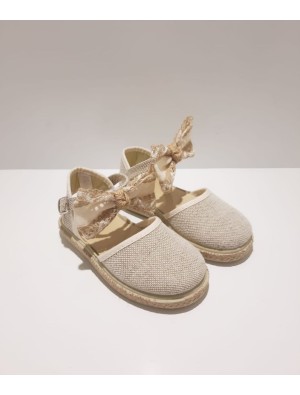 Alpargata Lino Vul-Peques 1001-LC/L4 Crudo