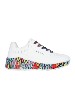 Deportivo Skechers Uno Lite 314088L Blanco