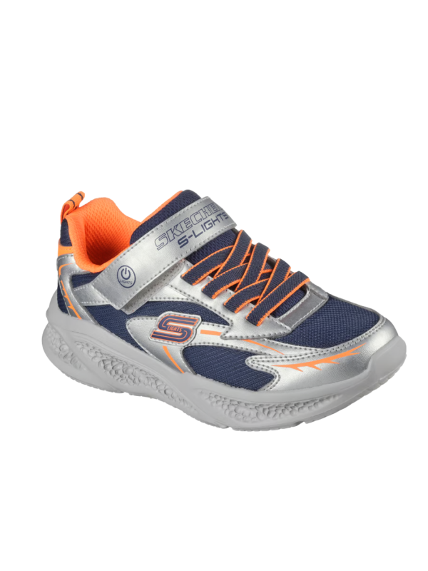 Deportivo Luces Skechers Meteor-Lights 401497L plata