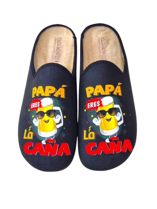 Zapatilla Casa Vulca Bicha 1837 CañaNegro