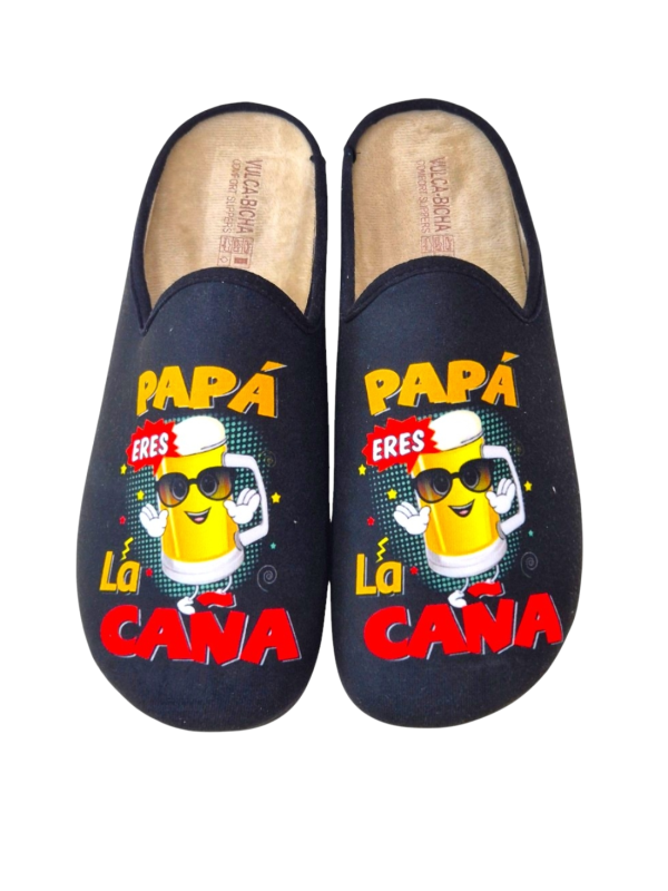 Zapatilla Casa Vulca Bicha 1837 CañaNegro