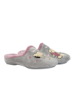 Zapatilla Casa Vulca Bicha 4345 Snoopy Gris