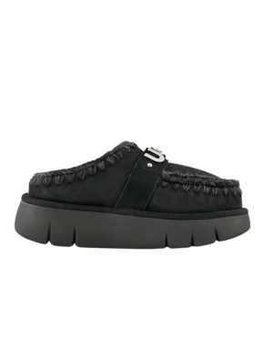 MOU Bounce Clog Metal Logo Negro