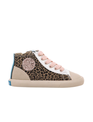 Zapatilla Respetuosa Mustang Town 49322 Leopardo