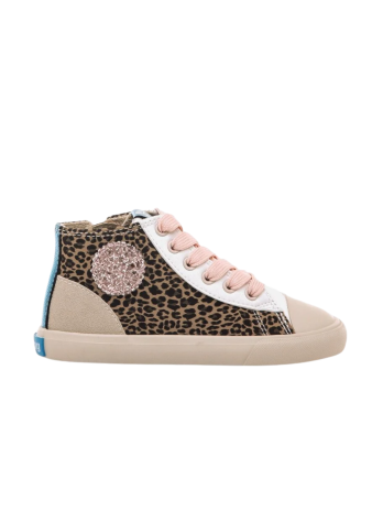 Zapatilla Respetuosa Mustang Town 49322 Leopardo