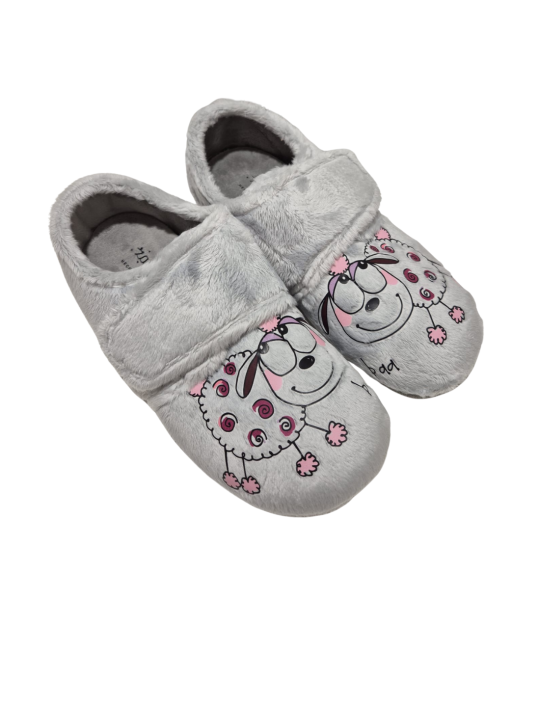 Zapatilla Casa Zapy AK500921 Gris Perla 