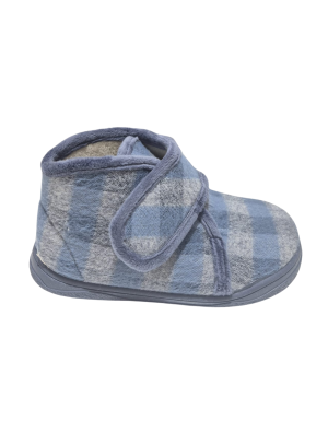 Zapatilla Casa Zapy AK314527 Cuadros Azul