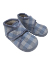 Zapatilla Casa Zapy AK314527 Cuadros Azul