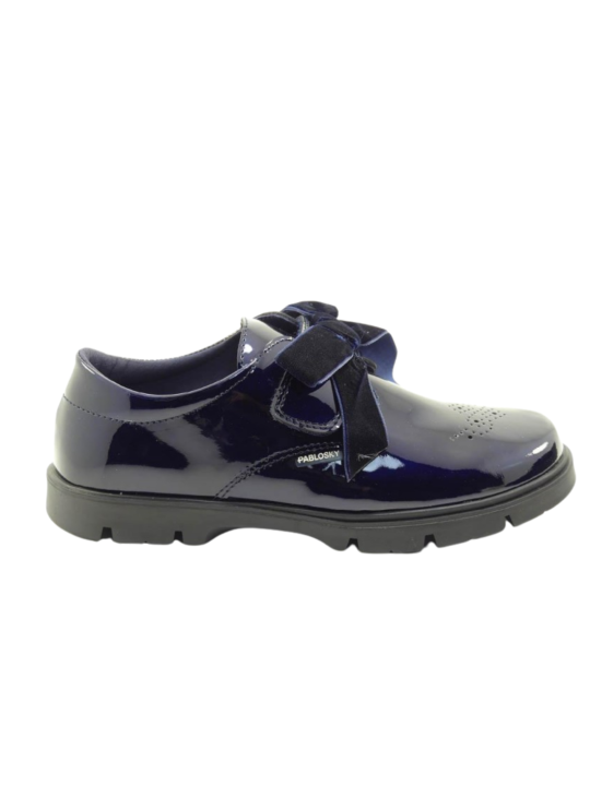 Zapato Charol Pablosky 360329 Marino