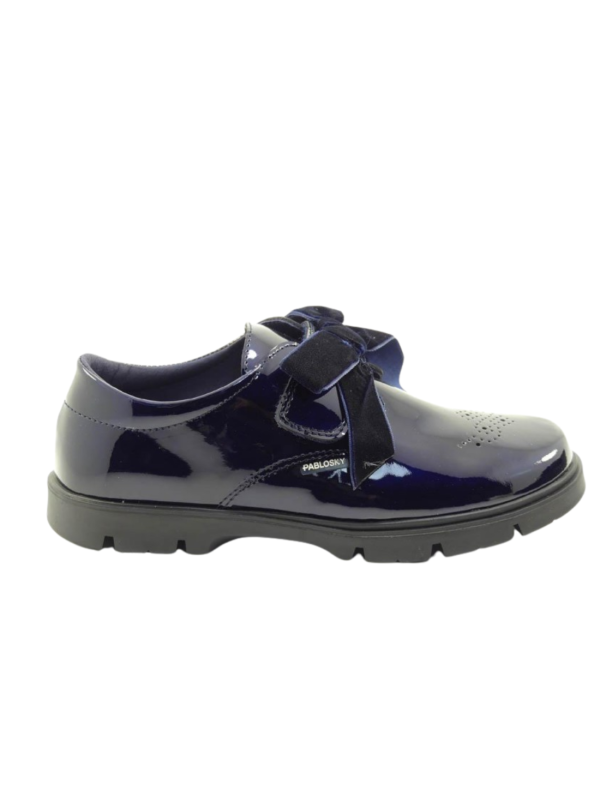 Zapato Charol Pablosky 360329 Marino