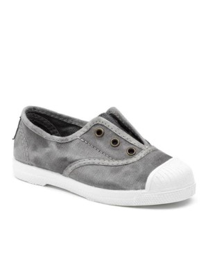 Zapatilla Lona Natural World 470E Gris