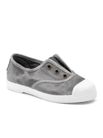Zapatilla Lona Natural World 470E Gris
