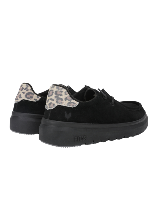 Botín Walk In Pitas Lyon Negro