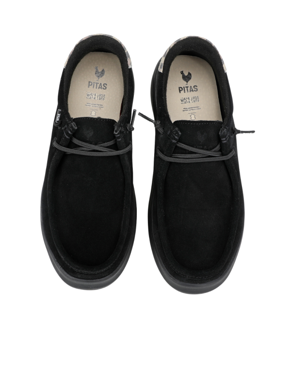Zapato Walk In Pitas Lyon Negro