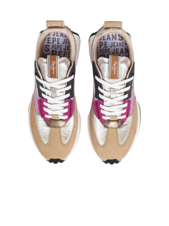 Deportivo Pepe Jeans Lucky Shiny PLS600016 Beige