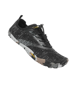 Zapato Barefoot Saguaro Smart II Negro Gris