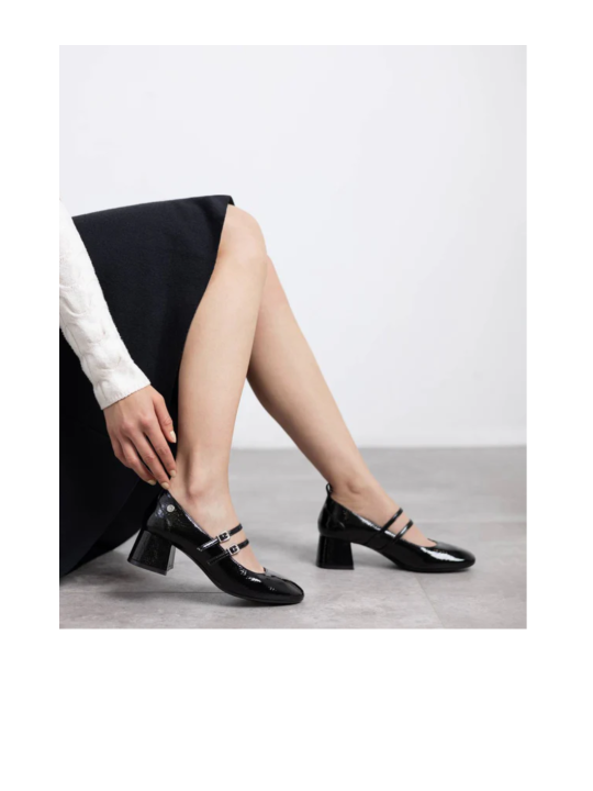 Zapato Charol Xti 144255 Negro