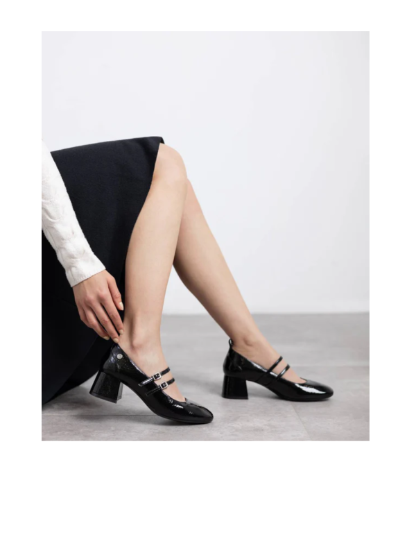 Zapato Charol Xti 144255 Negro