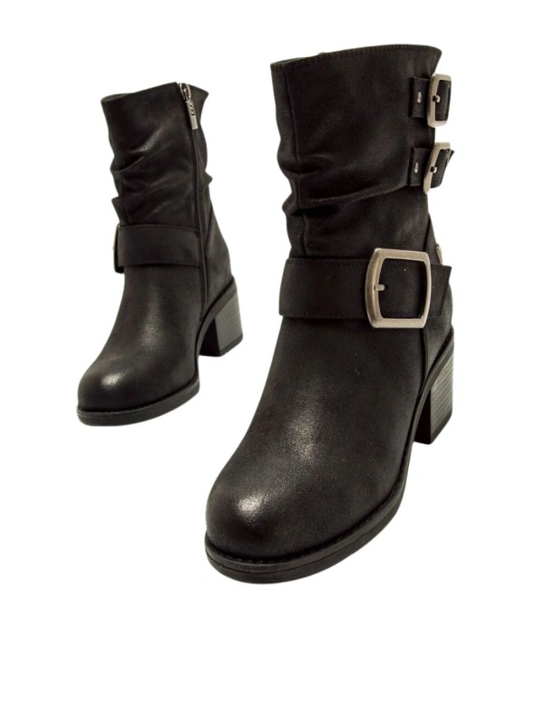 Botín Mustang 54664 Negro