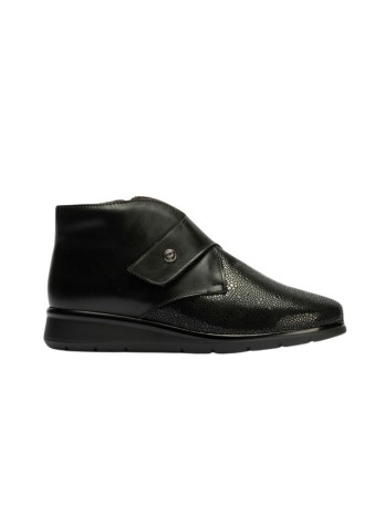 Zapato Velcro Pitillos 10713 Negro