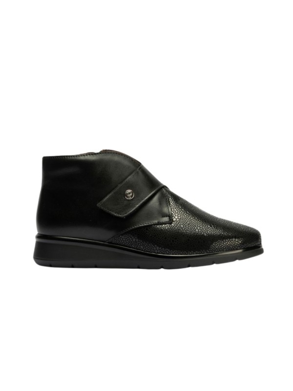 Zapato Velcro Pitillos 10713 Negro