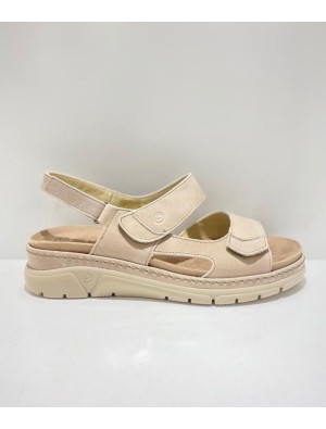 Sandalia Cuña Suave 3351 Beige