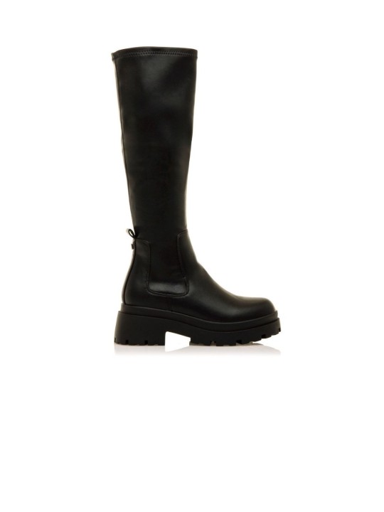 Bota Alta Mustang 54607 Negro