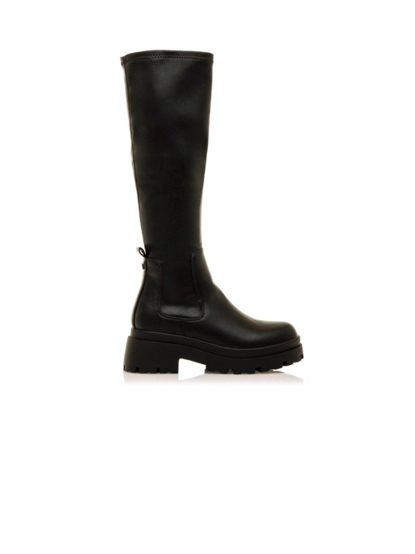 Bota Alta Mustang 54607 Negro