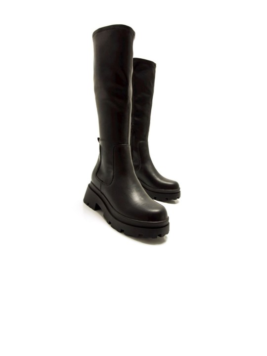 Bota Alta Mustang 54607 Negro