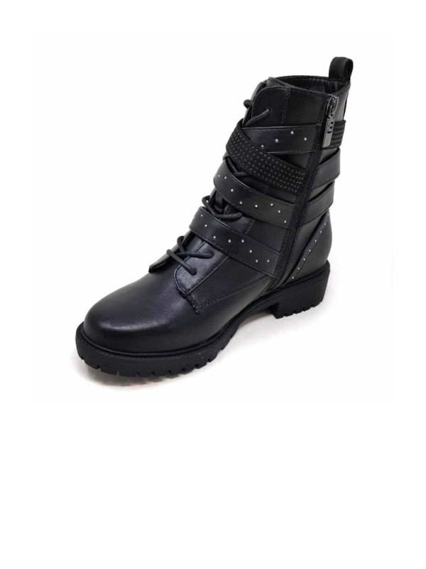 Botin Plano Mustang 54770 Negro