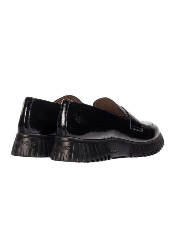 Mocasin Wonders Flexfly a-4402 Negro