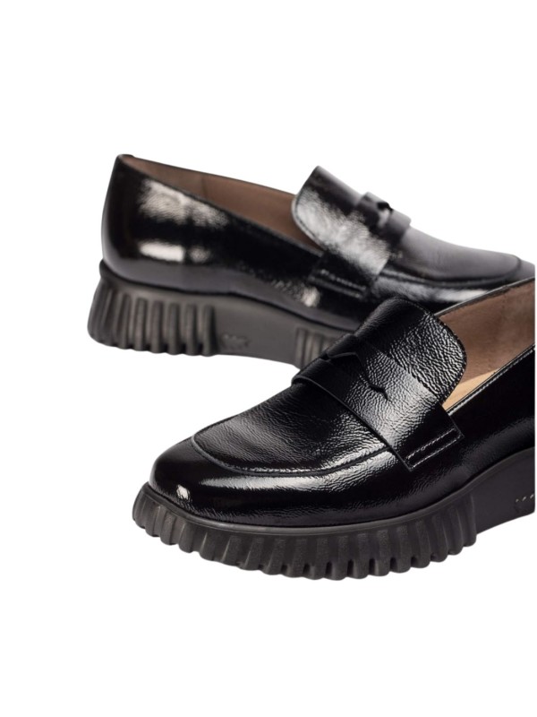 Mocasin Wonders Flexfly a-4402 Negro