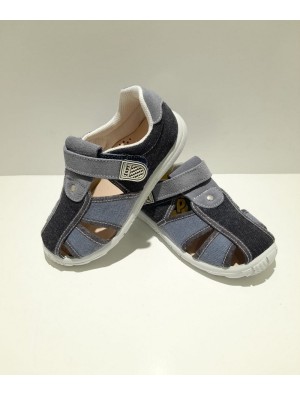 Sandalia Lona Zapy Y70112 Azul