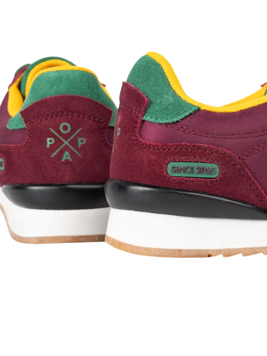Sneaker Popa Muse Serraje Burdeos