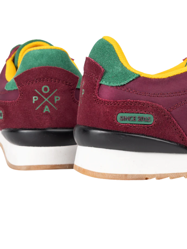 Sneaker Popa Muse Serraje Burdeos