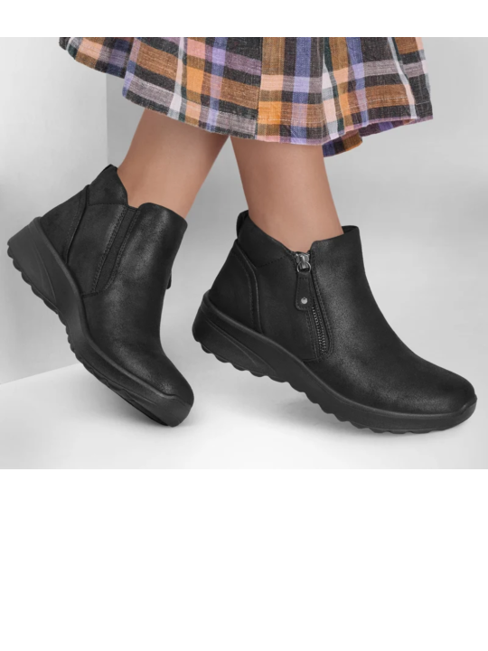 Botín Skechers Lovely Vibe 158952 Negro