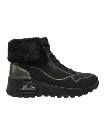 Botín Uno Rugged Skechers 167993 Negro