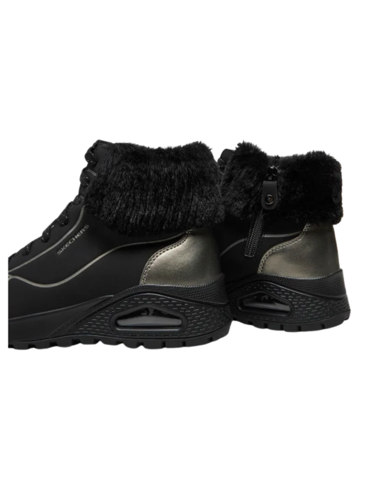 Botín Uno Rugged Skechers 167993 Negro