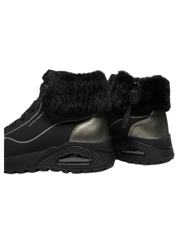 Botín Uno Rugged Skechers 167993 Negro